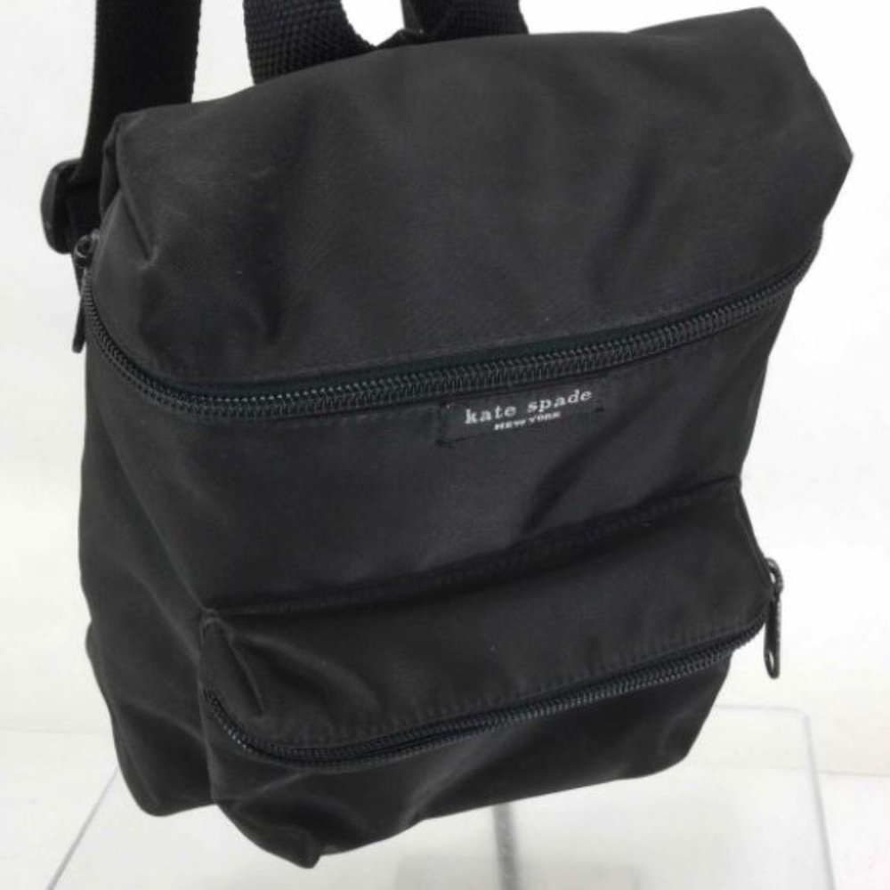 Kate Spade New York Small Nylon Black Backpack